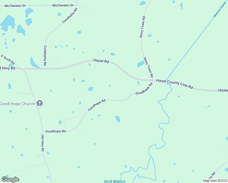 map of restaurants, bars, coffee shops, grocery stores, and more near 786 Goodhope Road in Lake