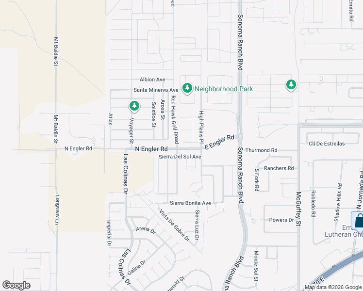 map of restaurants, bars, coffee shops, grocery stores, and more near 3988-3990 Thurmond Road in Las Cruces
