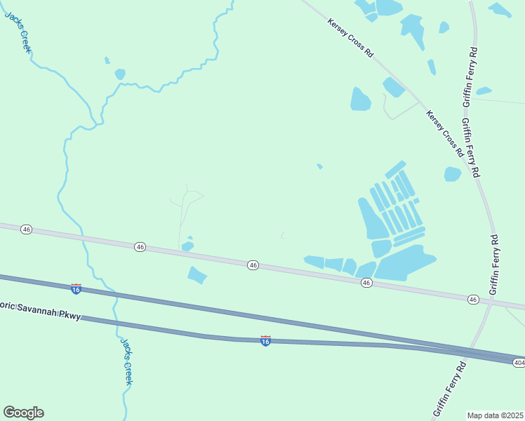map of restaurants, bars, coffee shops, grocery stores, and more near Georgia 46 in Metter