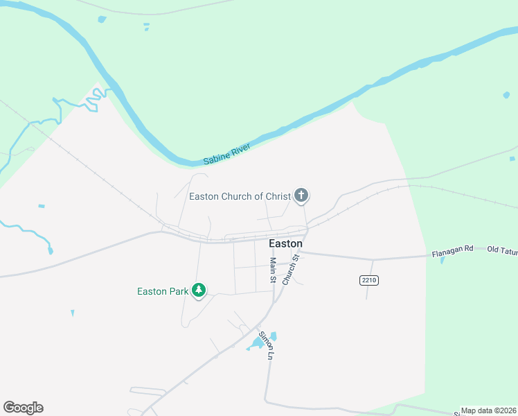 map of restaurants, bars, coffee shops, grocery stores, and more near 123 Godfrey Lane in Tatum