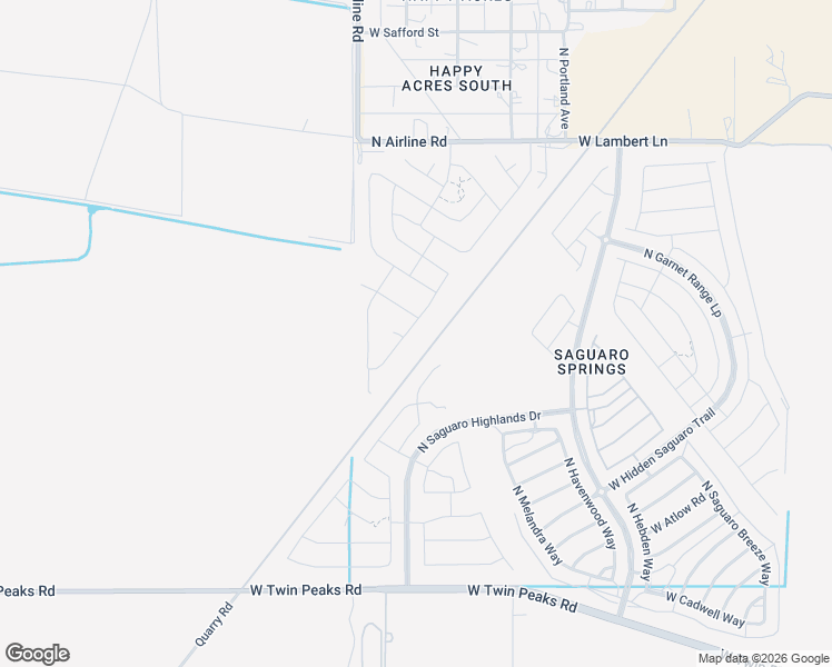 map of restaurants, bars, coffee shops, grocery stores, and more near 10066 North Guayacan Trail in Marana