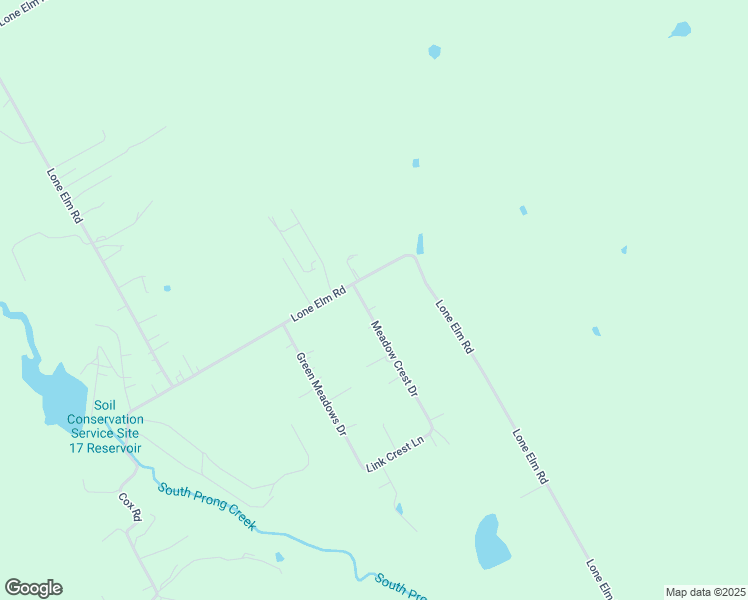 map of restaurants, bars, coffee shops, grocery stores, and more near 101 Meadow Crest Drive in Waxahachie