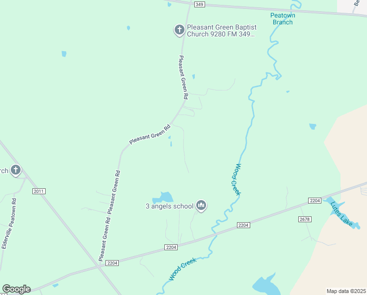 map of restaurants, bars, coffee shops, grocery stores, and more near Wade in Gregg County