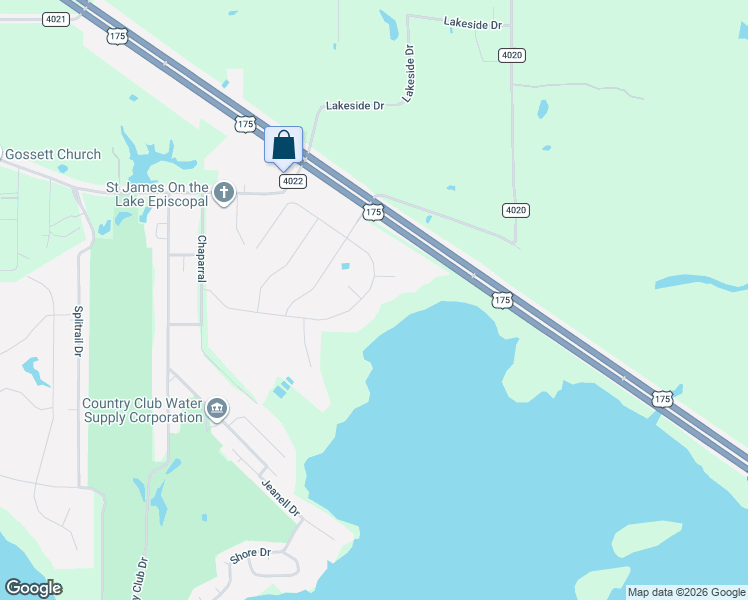 map of restaurants, bars, coffee shops, grocery stores, and more near 110 Cape Shore in Kemp