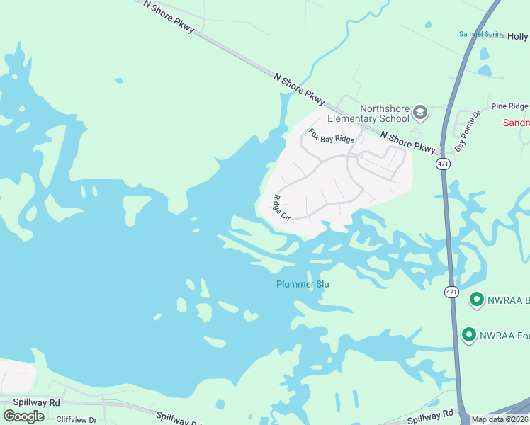 map of restaurants, bars, coffee shops, grocery stores, and more near 1115 Foxpoint in Brandon
