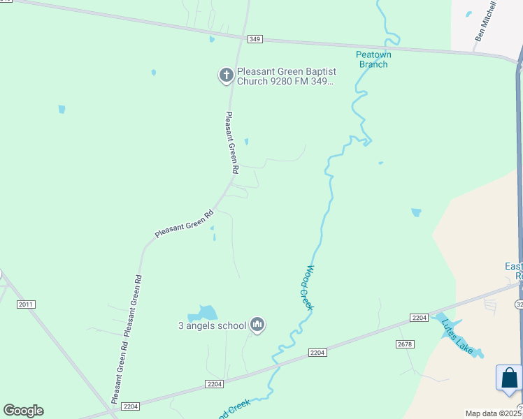 map of restaurants, bars, coffee shops, grocery stores, and more near Wade in Longview