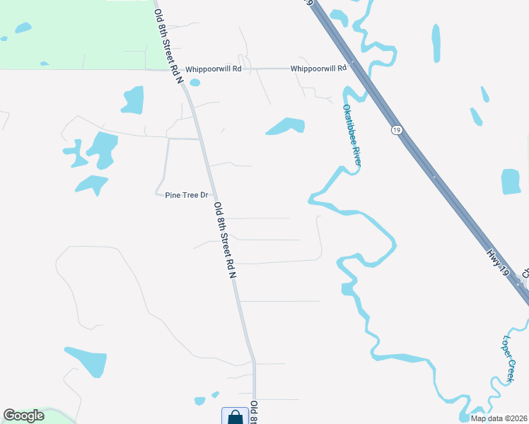 map of restaurants, bars, coffee shops, grocery stores, and more near 9101 Midway Drive in Meridian