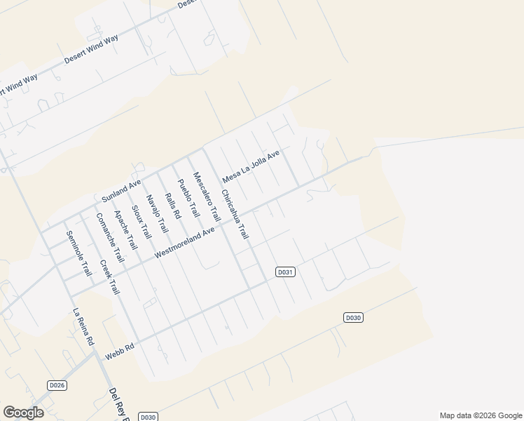 map of restaurants, bars, coffee shops, grocery stores, and more near 2293-2401 Westmoreland Avenue in Las Cruces