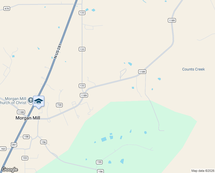 map of restaurants, bars, coffee shops, grocery stores, and more near 1704 East Fm1188 in Stephenville