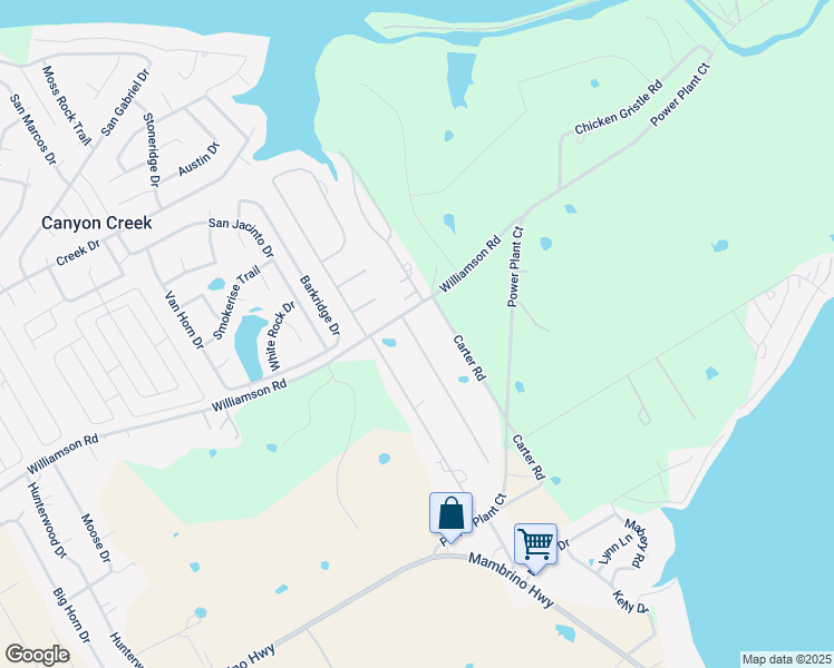 map of restaurants, bars, coffee shops, grocery stores, and more near 5907 Collins Court in Granbury