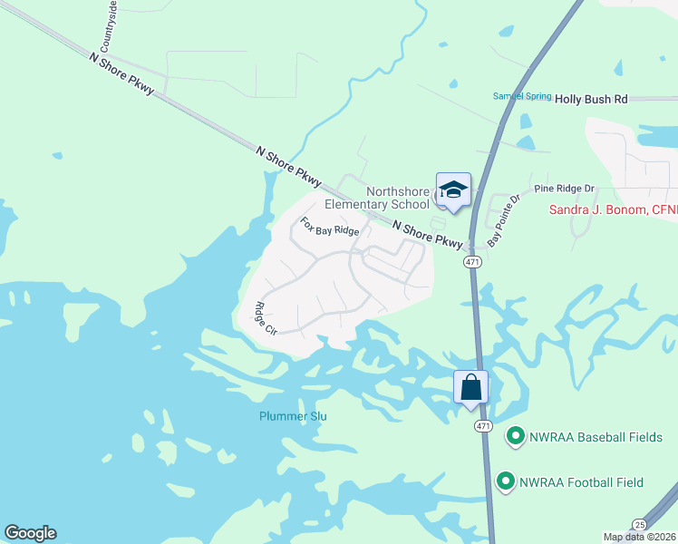 map of restaurants, bars, coffee shops, grocery stores, and more near 732 Hunter Hill in Brandon