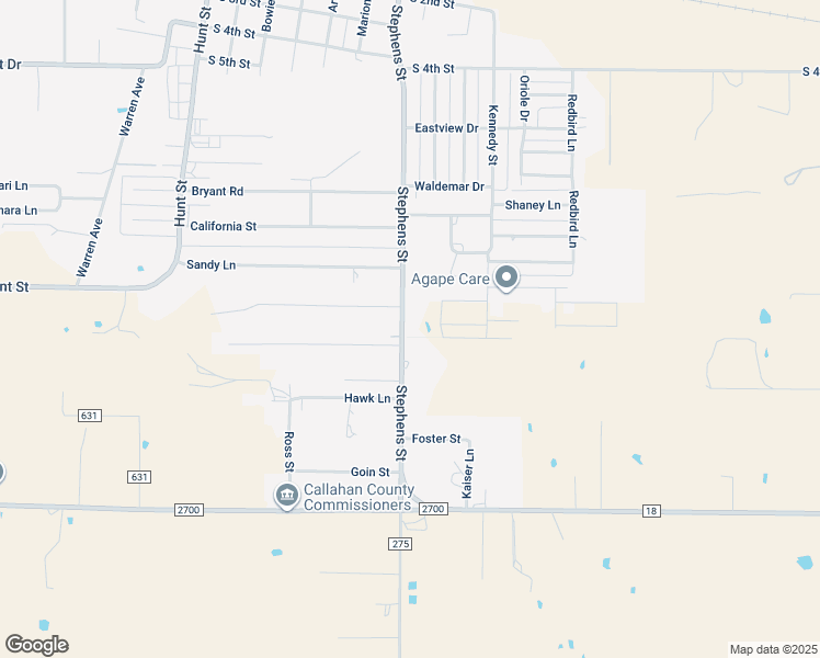 map of restaurants, bars, coffee shops, grocery stores, and more near 1008 Stephens Street in Clyde