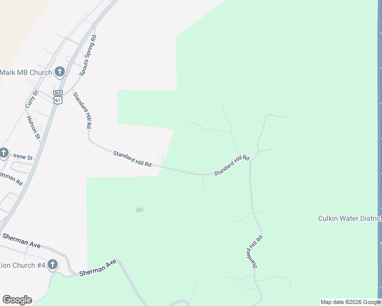 map of restaurants, bars, coffee shops, grocery stores, and more near 1260 Standard Hill Rd in Vicksburg