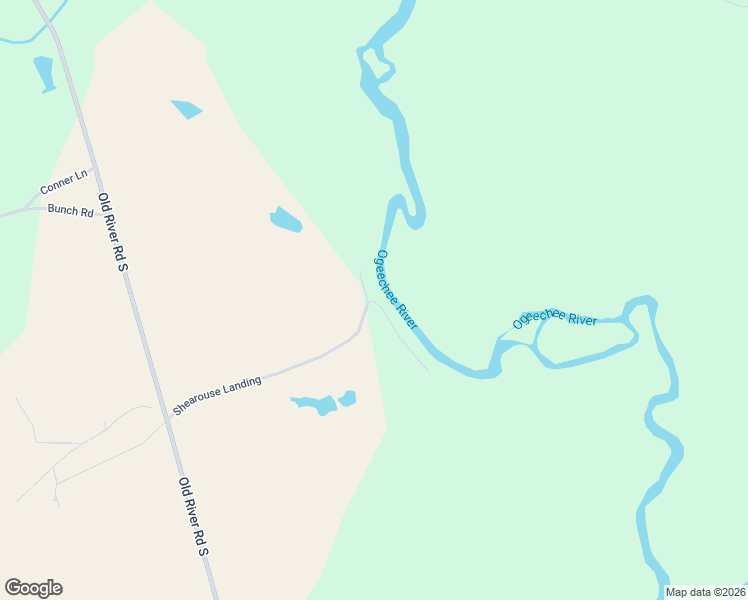 map of restaurants, bars, coffee shops, grocery stores, and more near 7567 Old River Road South in Brooklet