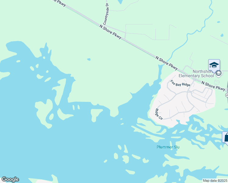 map of restaurants, bars, coffee shops, grocery stores, and more near 509 Ridge Circle in Brandon