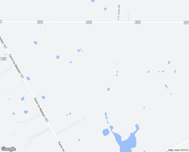 map of restaurants, bars, coffee shops, grocery stores, and more near 5462 Farm to Market Road 875 in Venus