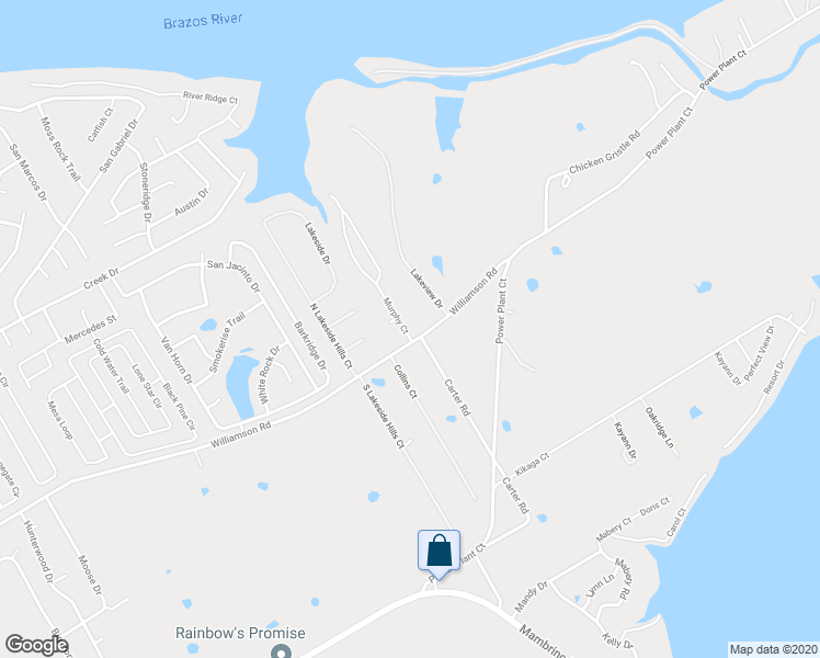 map of restaurants, bars, coffee shops, grocery stores, and more near 5819 Murphy Court in Granbury