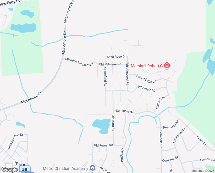 map of restaurants, bars, coffee shops, grocery stores, and more near 7277 Greenfield Rd in Montgomery