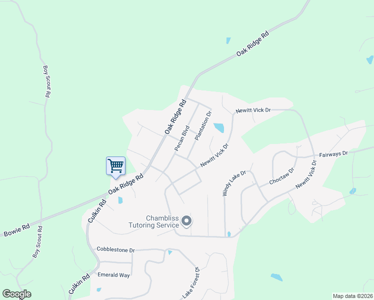 map of restaurants, bars, coffee shops, grocery stores, and more near 209 Pecan Boulevard in Vicksburg