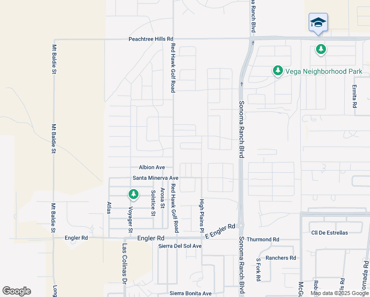 map of restaurants, bars, coffee shops, grocery stores, and more near 6088 Arosa Street in Las Cruces