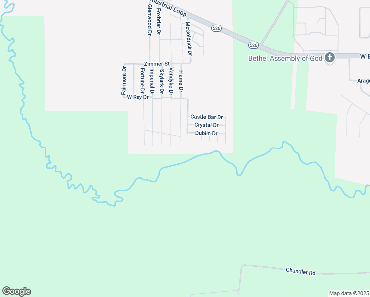 map of restaurants, bars, coffee shops, grocery stores, and more near 706 Flame Drive in Shreveport
