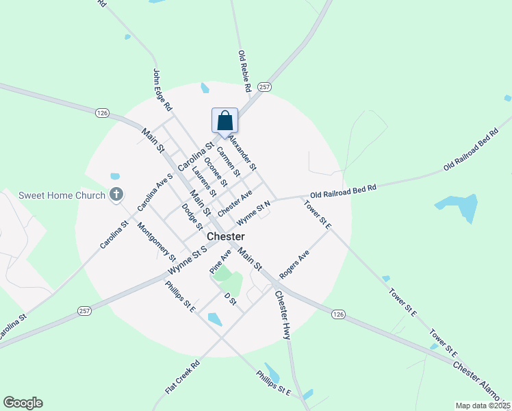map of restaurants, bars, coffee shops, grocery stores, and more near 400 Wynne Avenue in Chester