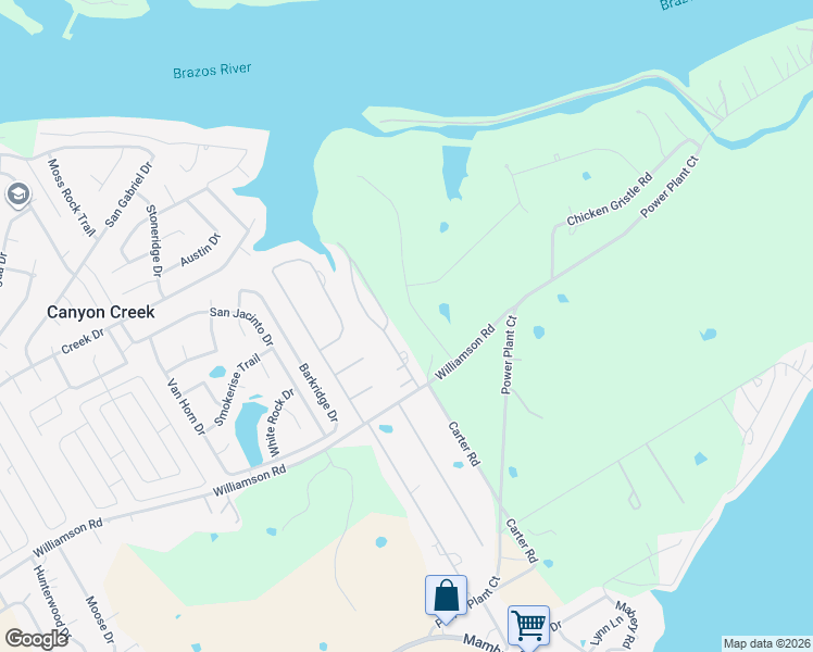 map of restaurants, bars, coffee shops, grocery stores, and more near 5719 Murphy Court in Granbury