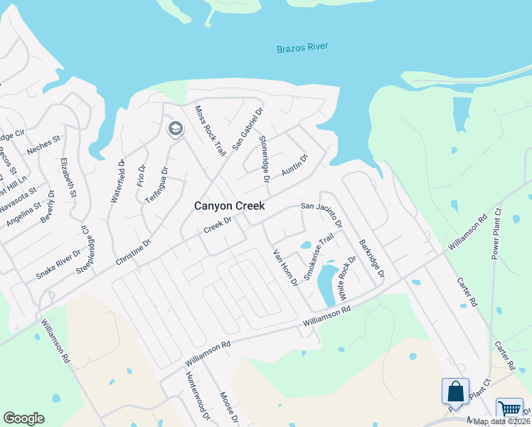 map of restaurants, bars, coffee shops, grocery stores, and more near 5409 San Jacinto Drive in Granbury