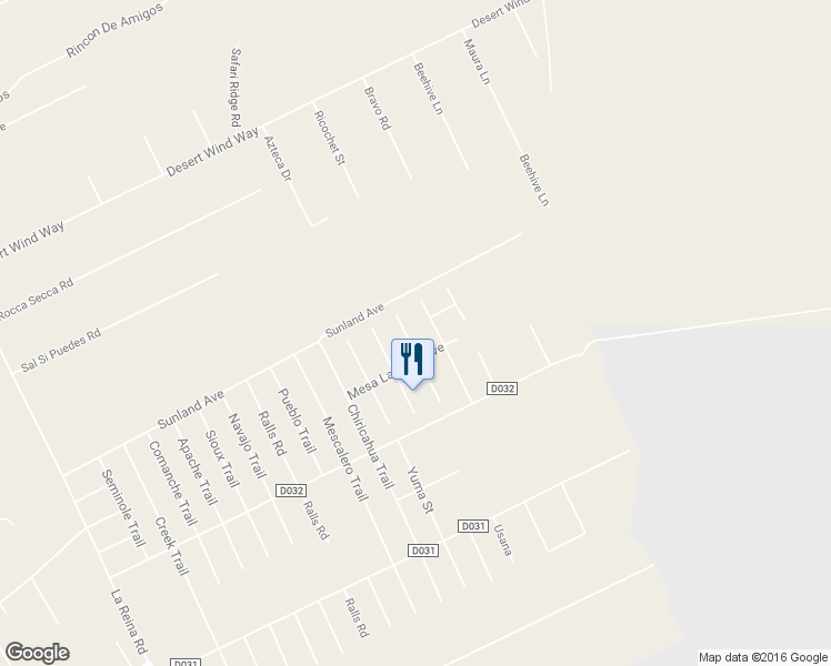 map of restaurants, bars, coffee shops, grocery stores, and more near 5248 Nana Trail in Las Cruces