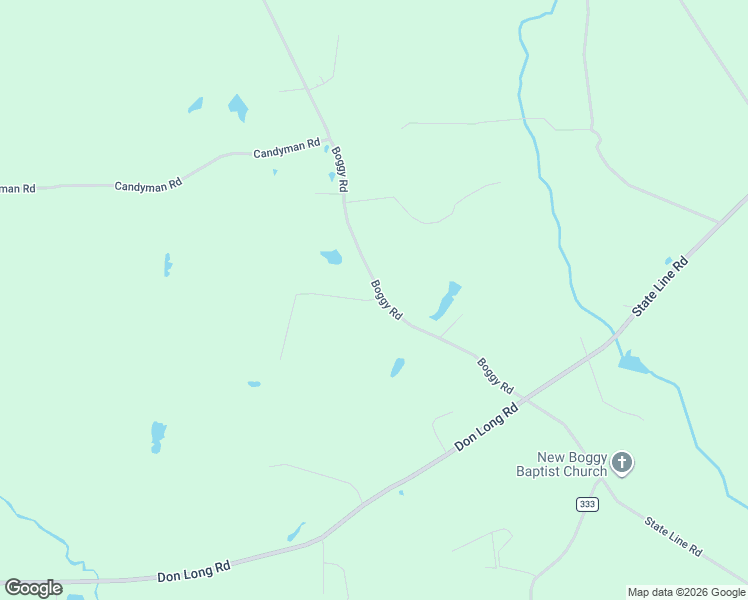 map of restaurants, bars, coffee shops, grocery stores, and more near Boggy Rd in Waskom