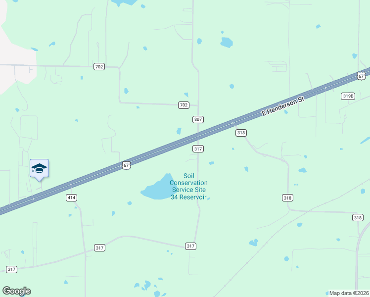 map of restaurants, bars, coffee shops, grocery stores, and more near 4228 U.S. 67 in Cleburne