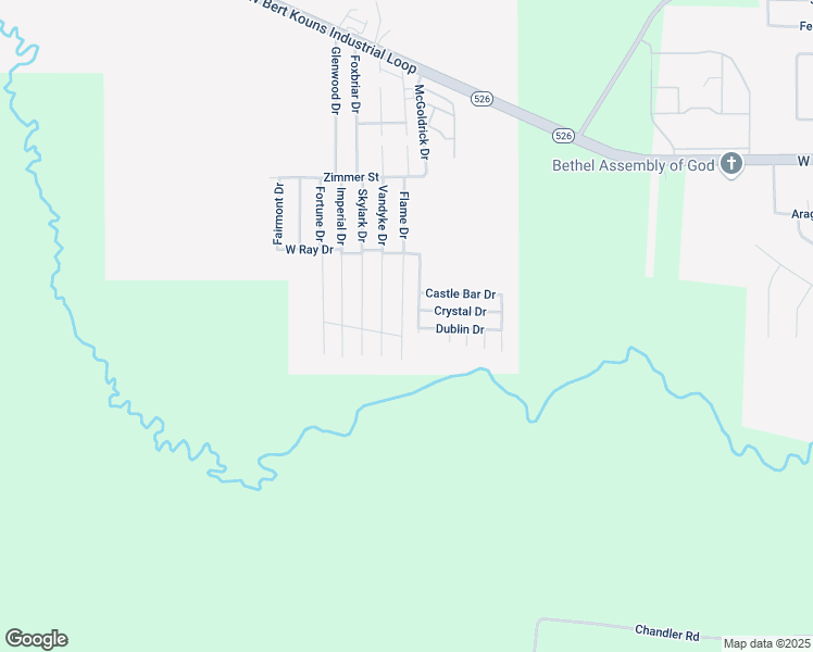 map of restaurants, bars, coffee shops, grocery stores, and more near 706 Flame Drive in Shreveport