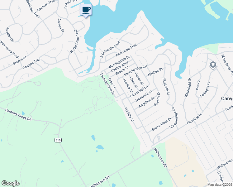 map of restaurants, bars, coffee shops, grocery stores, and more near 4703 Evening View Drive in Granbury