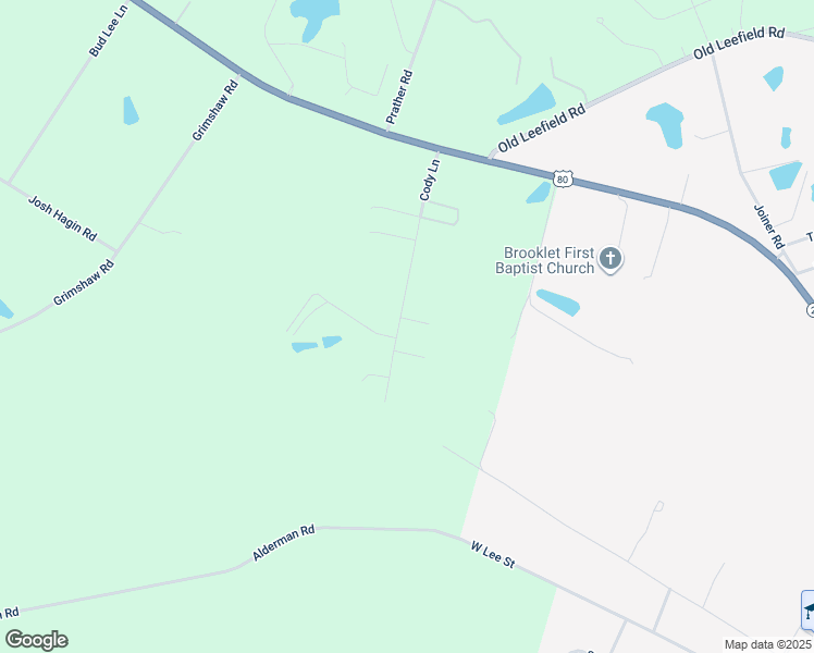 map of restaurants, bars, coffee shops, grocery stores, and more near 2200 Tristan Amber Court in Statesboro