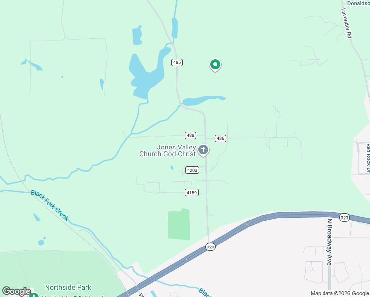 map of restaurants, bars, coffee shops, grocery stores, and more near 6562 County Road 4160 in Tyler