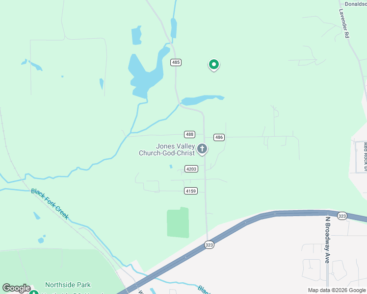 map of restaurants, bars, coffee shops, grocery stores, and more near 6562 County Road 4160 in Tyler