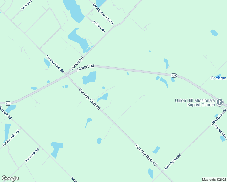 map of restaurants, bars, coffee shops, grocery stores, and more near 134 Finch Road in Cochran