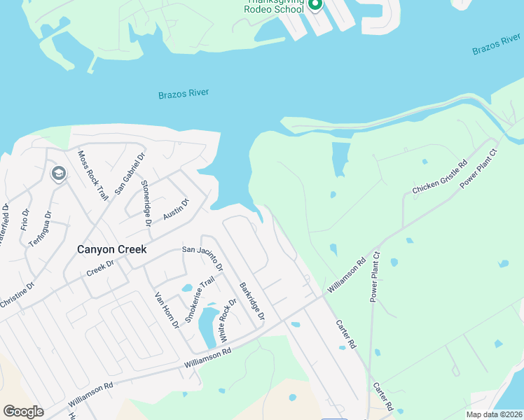 map of restaurants, bars, coffee shops, grocery stores, and more near 5504 Murphy Court in Granbury