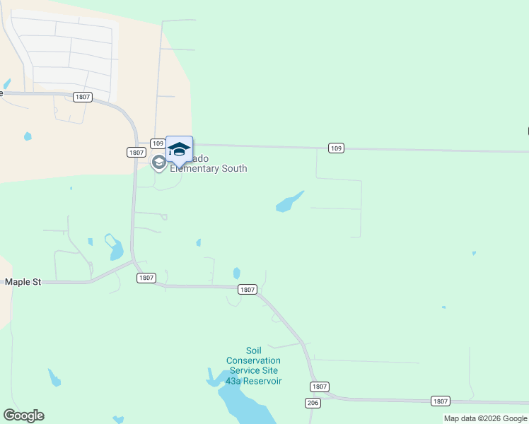 map of restaurants, bars, coffee shops, grocery stores, and more near 8501 Open Sky Court in Alvarado