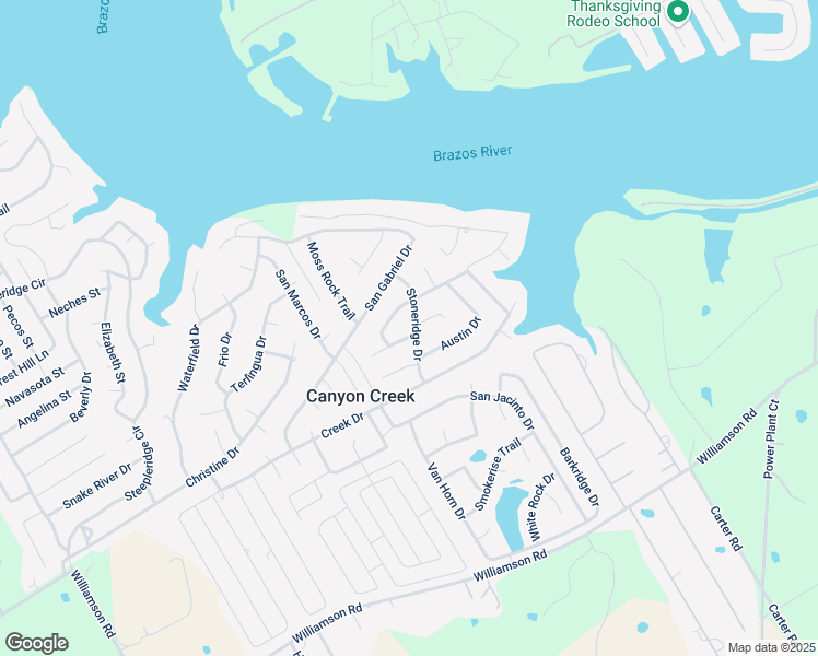 map of restaurants, bars, coffee shops, grocery stores, and more near 2600 Houston Court in Granbury