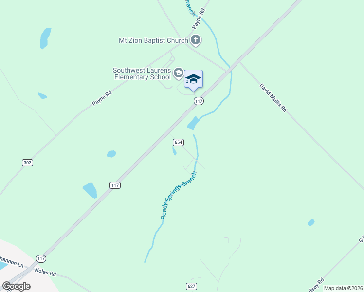 map of restaurants, bars, coffee shops, grocery stores, and more near 1030 Ralph Mullis Rd in Rentz