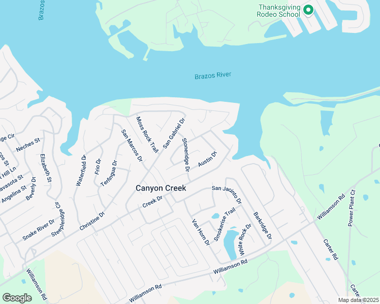 map of restaurants, bars, coffee shops, grocery stores, and more near 2600 Houston Court in Granbury
