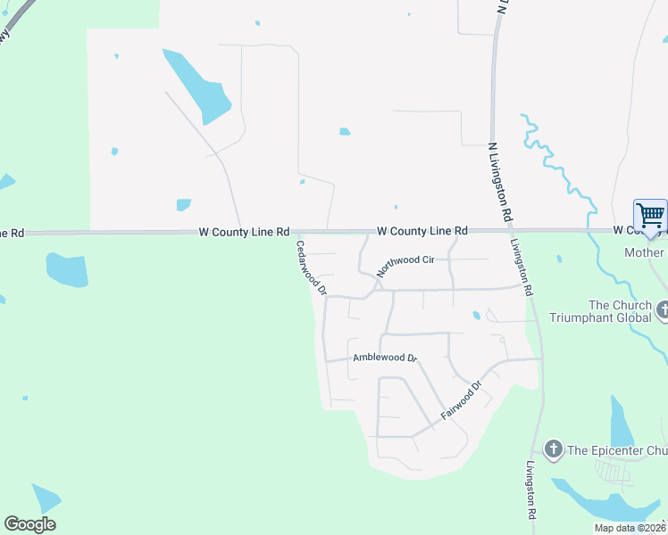 map of restaurants, bars, coffee shops, grocery stores, and more near 1940 Oakwood Pl in Jackson