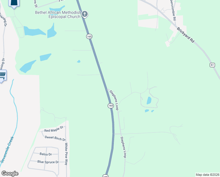 map of restaurants, bars, coffee shops, grocery stores, and more near 1 Jonah Drive in Phenix City
