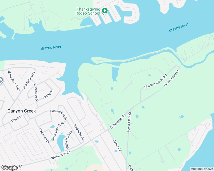 map of restaurants, bars, coffee shops, grocery stores, and more near Lakeview Drive in Granbury