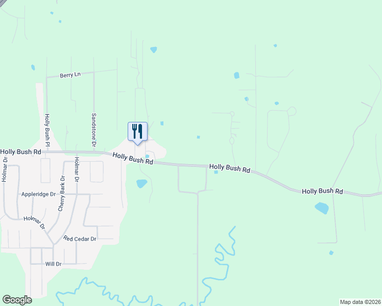 map of restaurants, bars, coffee shops, grocery stores, and more near 905 Holly Bush Road in Brandon