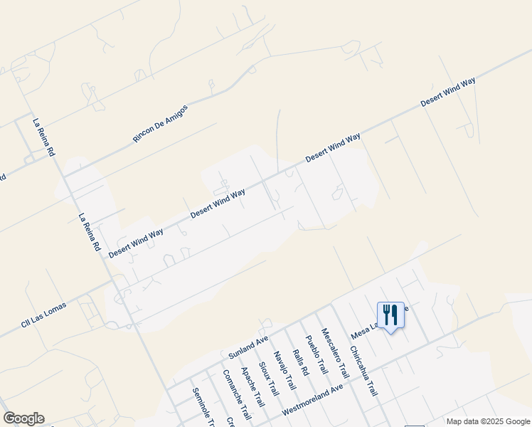 map of restaurants, bars, coffee shops, grocery stores, and more near 2055 Rocca Secca Road in Las Cruces