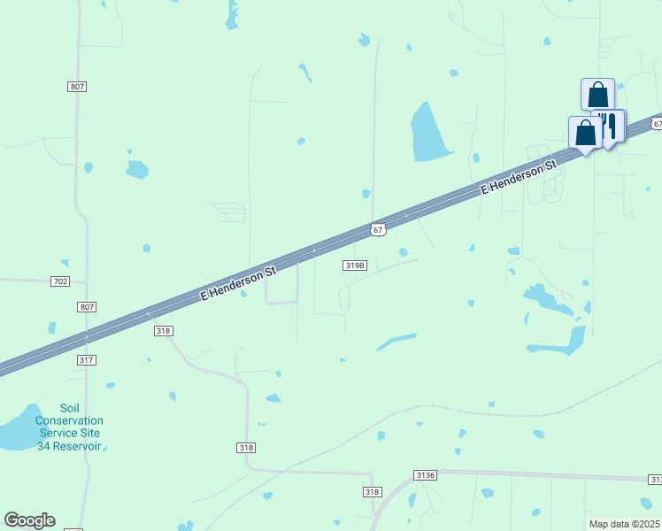 map of restaurants, bars, coffee shops, grocery stores, and more near 4727 U.S. 67 in Alvarado