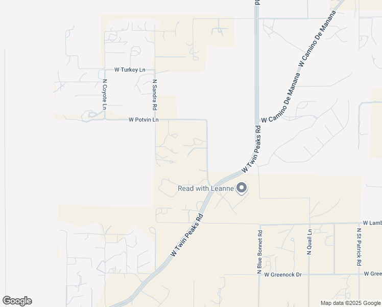 map of restaurants, bars, coffee shops, grocery stores, and more near 10611 North Decker Drive in Tucson
