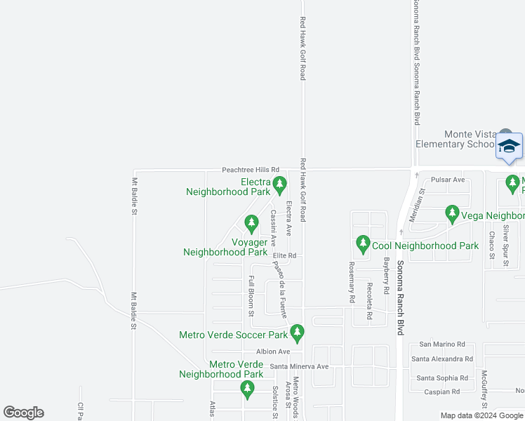 map of restaurants, bars, coffee shops, grocery stores, and more near Titan Road in Las Cruces